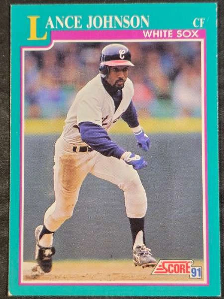 Lance Johnson - Topps Chrome / Score #157