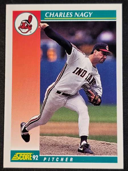 Charles Nagy - 1992 Score / 1994 Topps #330