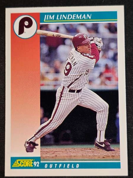 Jim Lindeman - 1992 Score #321