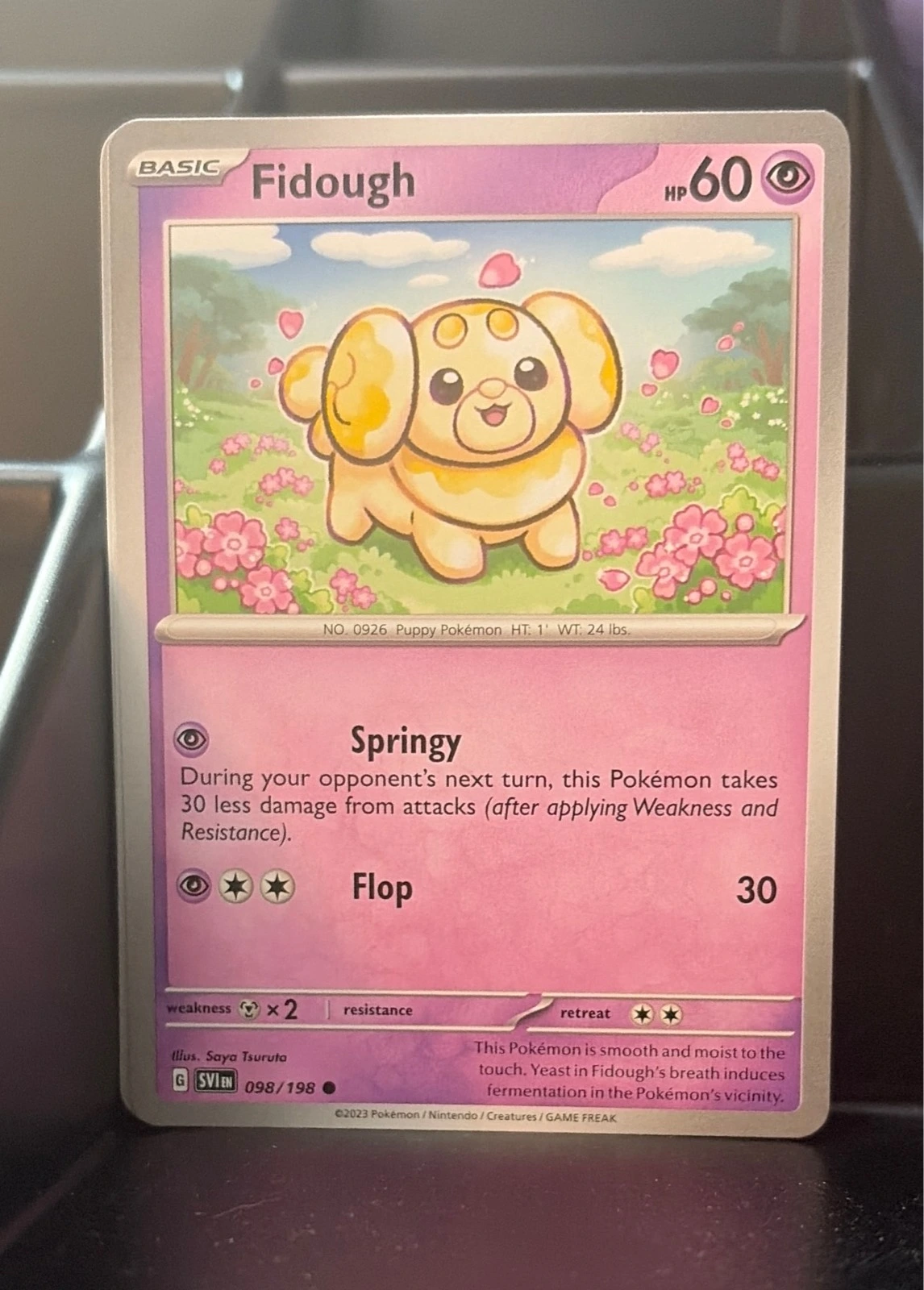 Fidough 098/198 Common SV01: Scarlet & Violet Base Set NM #098/198