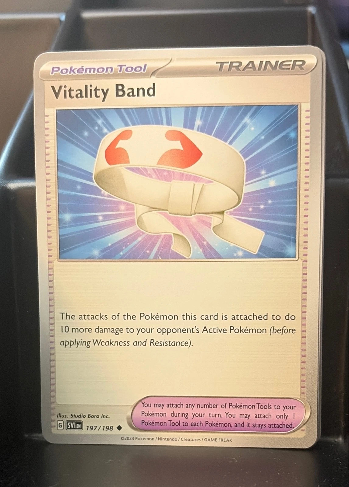 Vitality Band 197/198 Uncommon Scarlet & Violet Pokemon Near Mint #197/198