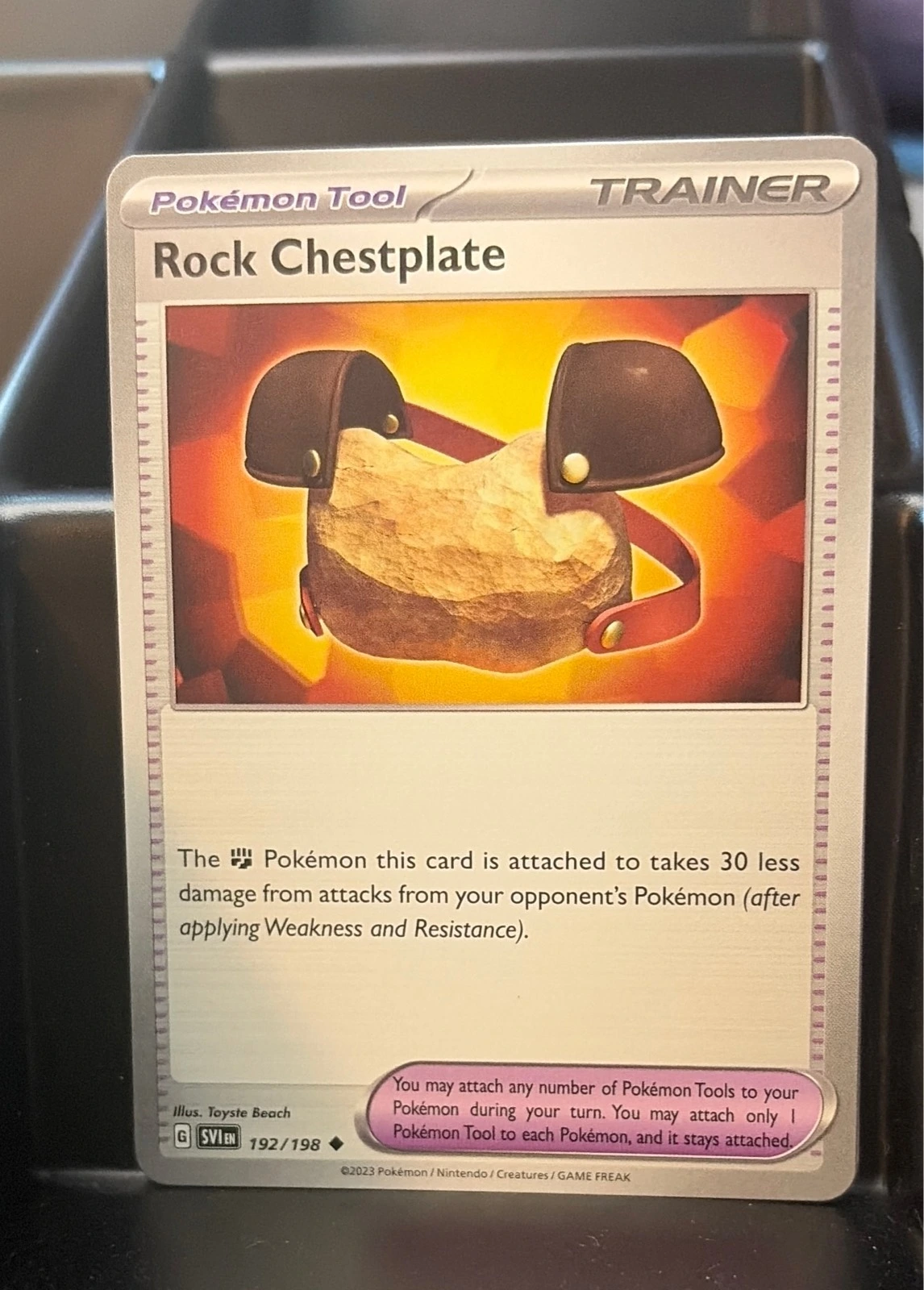 Rock Chestplate 192/198 Uncommon SV01: Scarlet & Violet Base Set NM #192/198