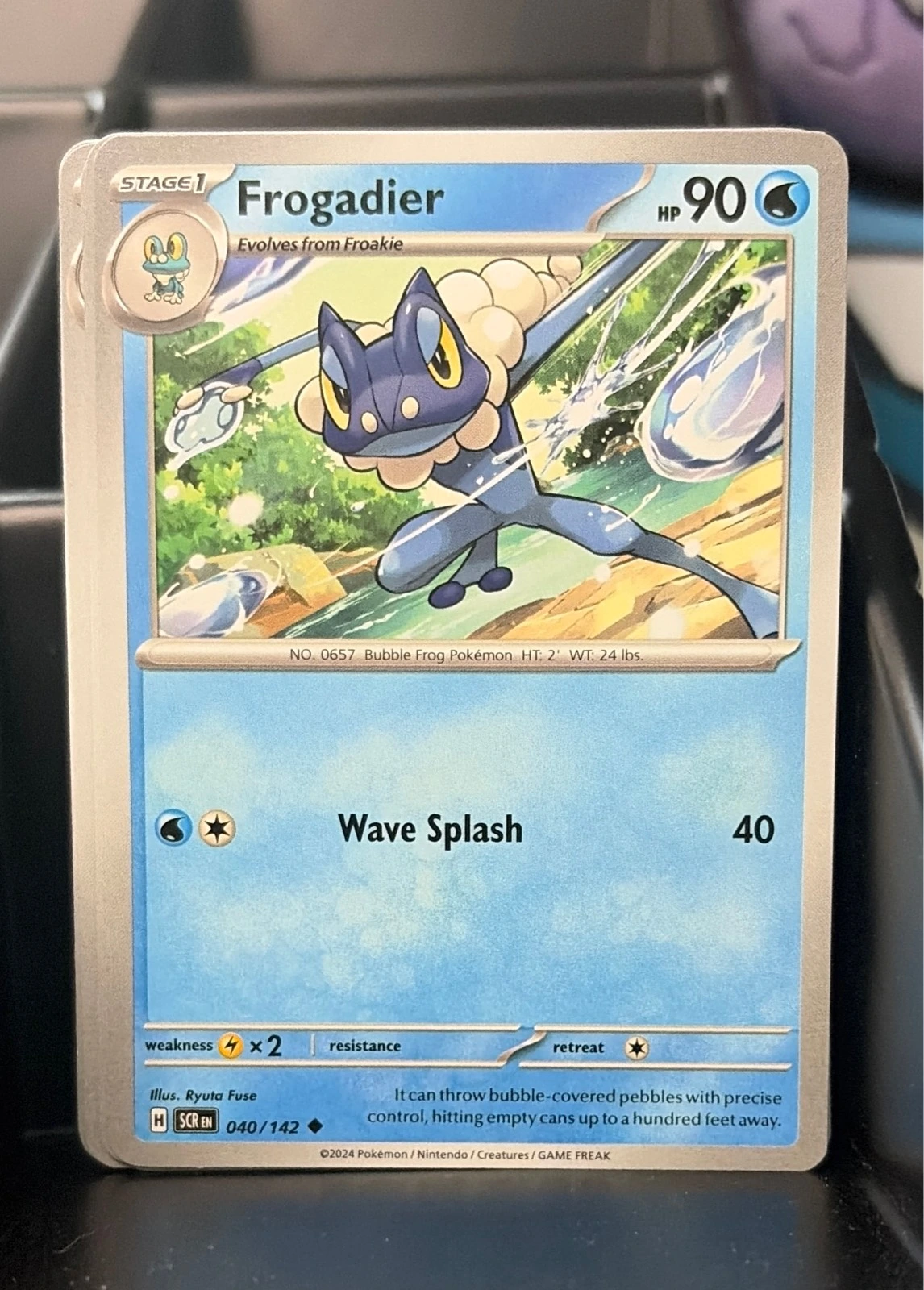 Frogadier 040/142 Sv07: Stellar Crown Regular #040/142