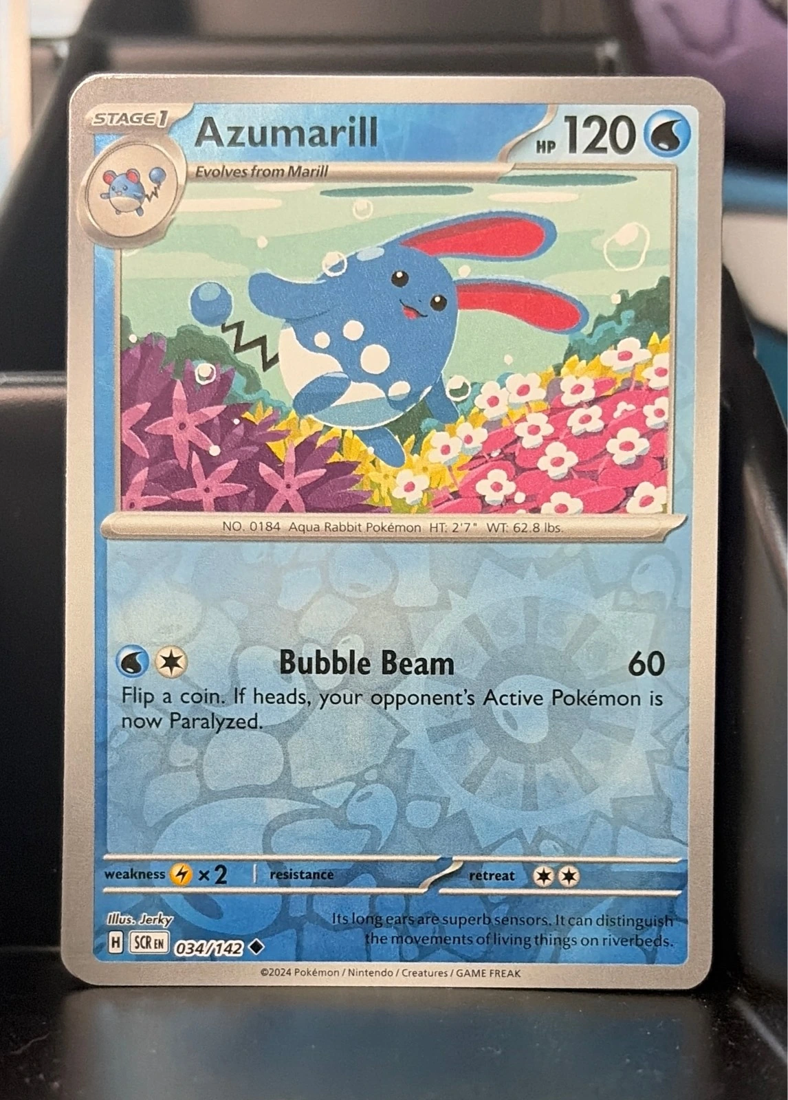 Azumarill - Stellar Crown #034/142
