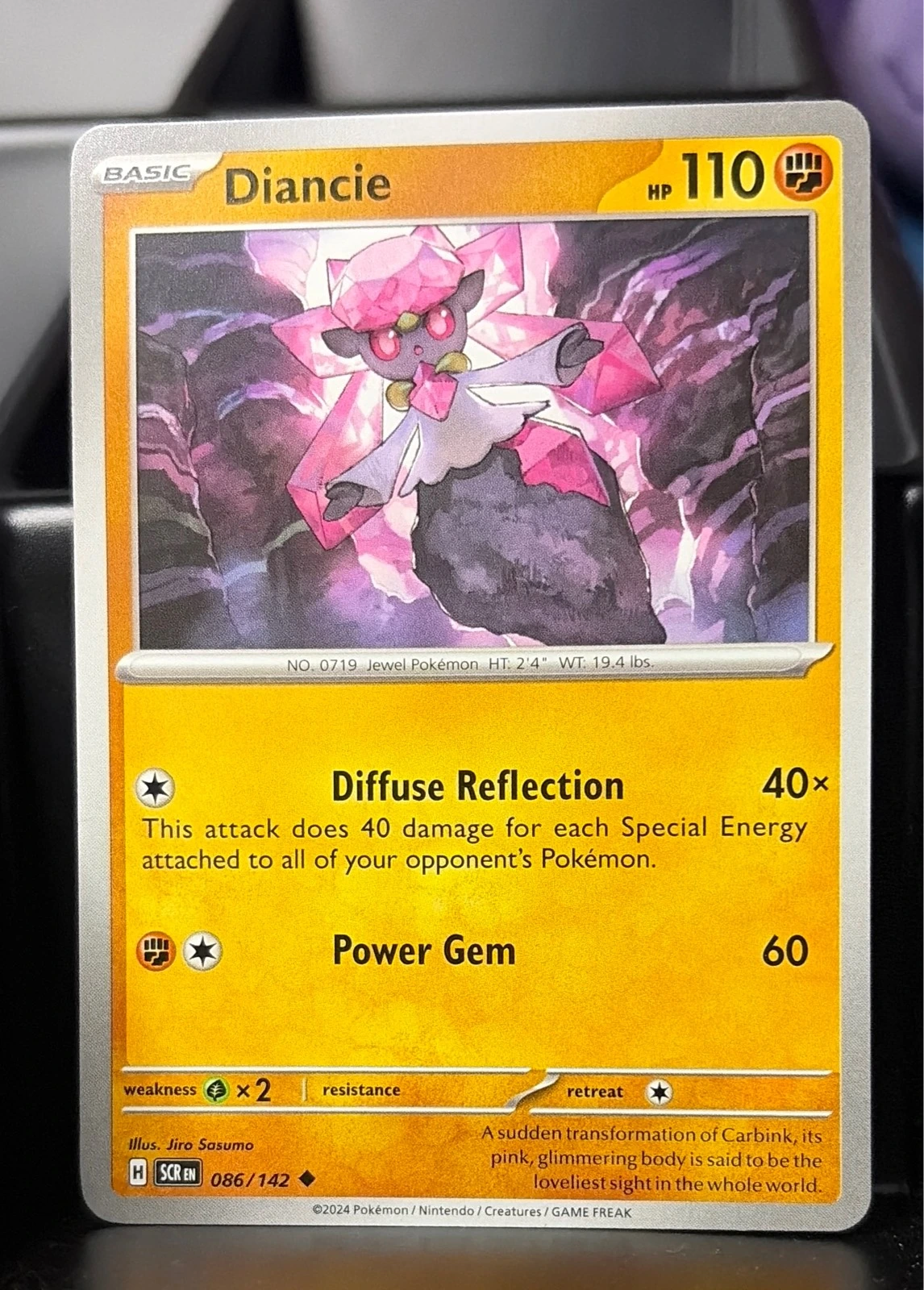 Diancie - Stellar Crown #086/142