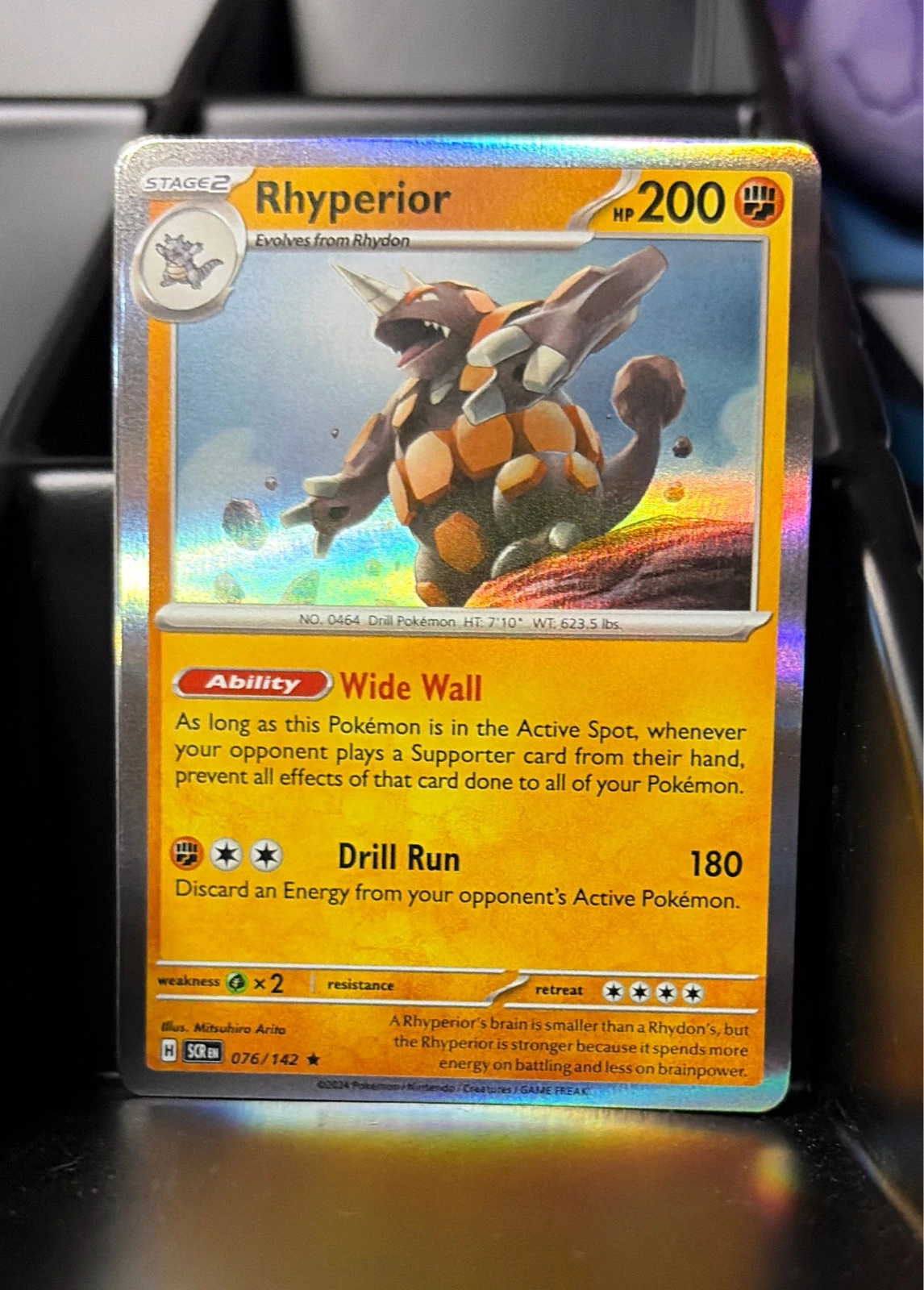 Rhyperior - Stellar Crown #076/142