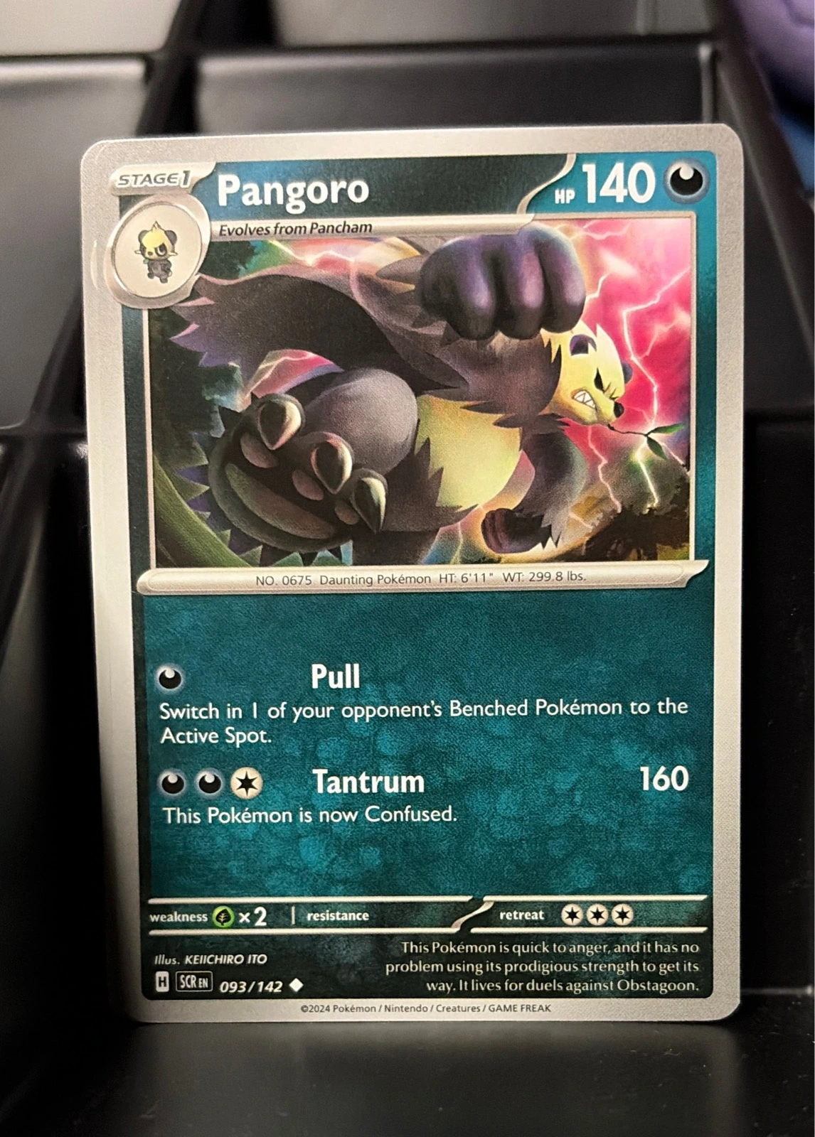 Pangoro - Stellar Crown #093/142