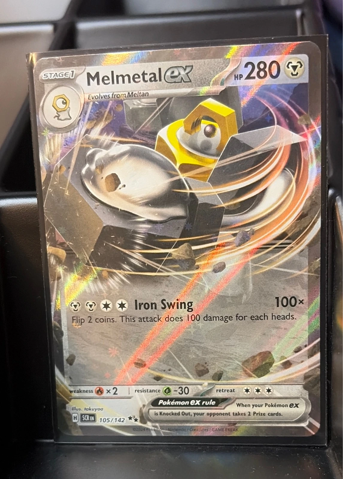 Melmetal ex - Stellar Crown #105/142