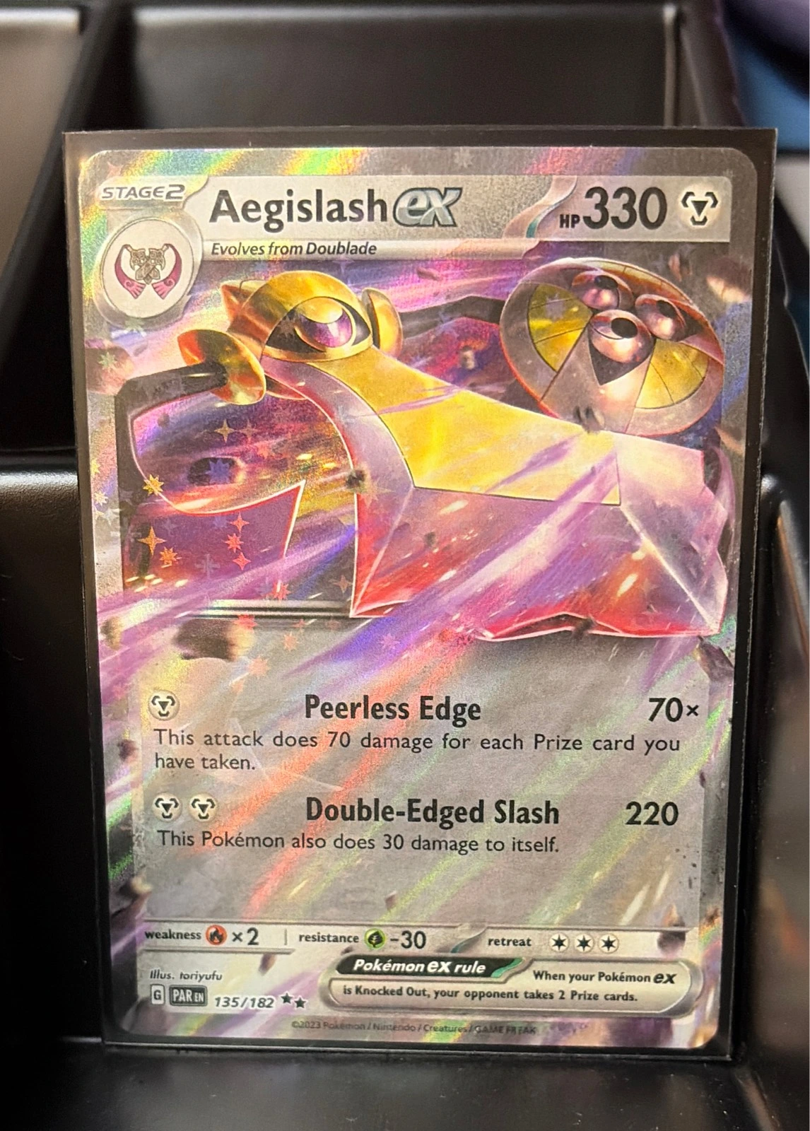 Aegislash ex - Paradox Rift #135/182