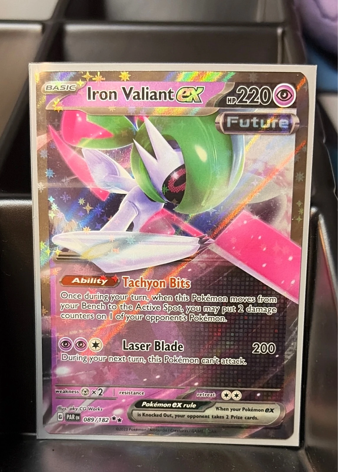 Iron Valiant ex - Paradox Rift #089/182