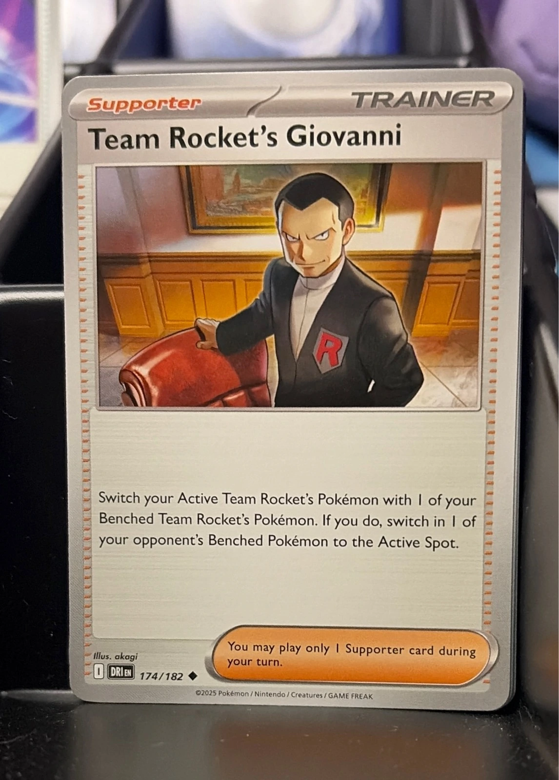 Team Rocket's Giovanni - Destined Rivals #174/182