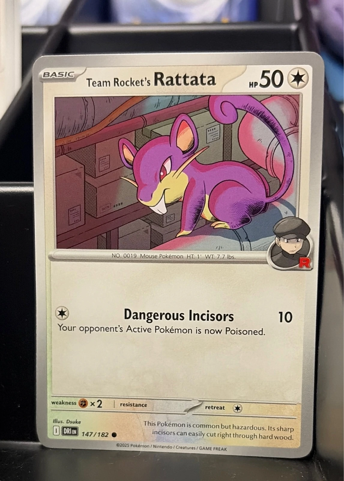 Team Rocket's Rattata - Destined Rivals #147/182