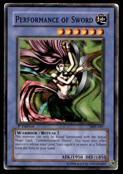 Performance of Sword - Magic Ruler #MRL-067