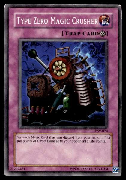 Type Zero Magic Crusher - Pharaoh's Servant #PSV-074