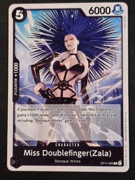 Miss Doublefinger(Zala) - The Azure Sea's Seven #OP14-086