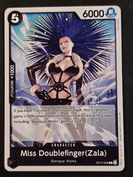 Miss Doublefinger(Zala) - The Azure Sea's Seven #OP14-086