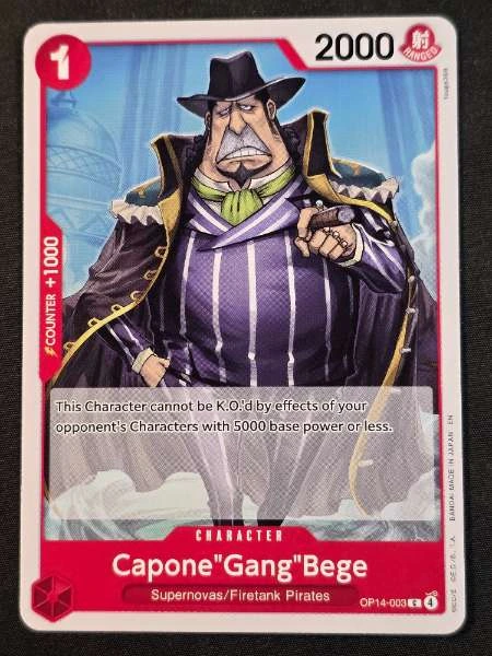 Capone"Gang"Bege - The Azure Sea's Seven #OP14-003