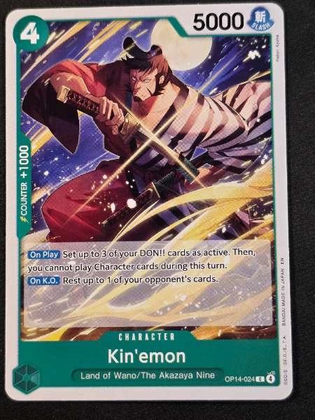 Kin'emon - The Azure Sea's Seven #OP14-024