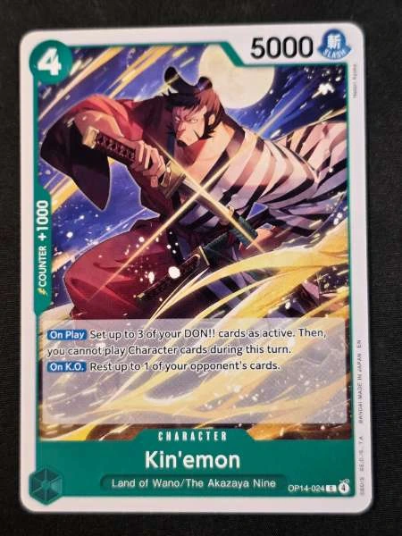 Kin'emon - The Azure Sea's Seven #OP14-024