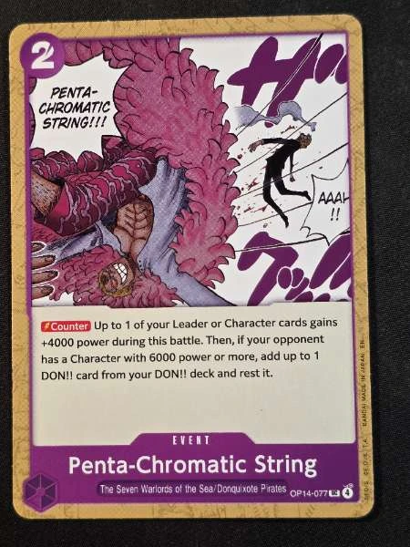 Penta-Chromatic String - The Azure Sea's Seven #OP14-077
