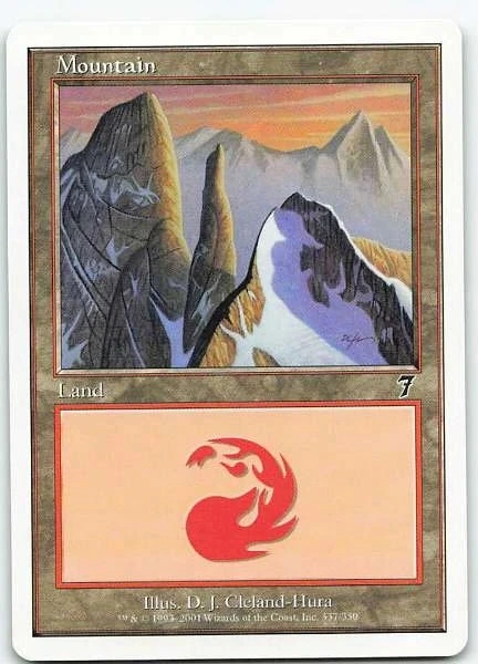 Mountain - Seventh Edition #337/350