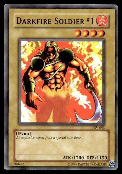 Darkfire Soldier #1 - Pharaoh's Servant #PSV-043