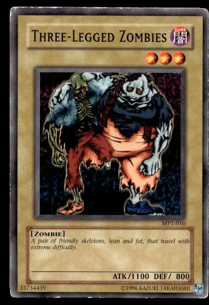 Three-Legged Zombies - McDonald's Promotional Cards #MP1-010