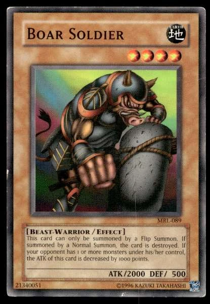 Boar Soldier - Magic Ruler #MRL-089