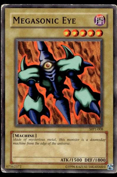 Megasonic Eye - McDonald's Promotional Cards #MP1-008