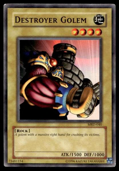 Destroyer Golem - Metal Raiders #MRD-040