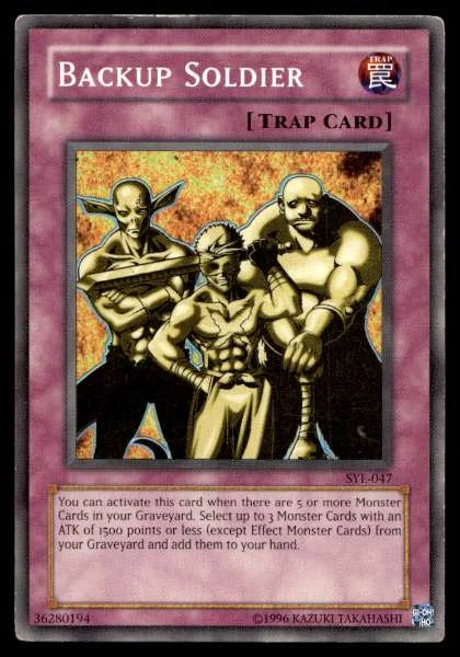 Backup Soldier - Starter Deck: Evolution #SYE-047