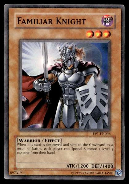 Familiar Knight - Movie Exclusive Pack #EP1-EN006