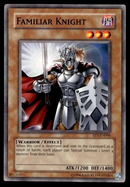 Familiar Knight - Movie Exclusive Pack #EP1-EN006