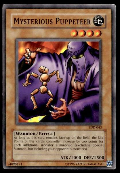Mysterious Puppeteer - Starter Deck: Kaiba #SDK-043