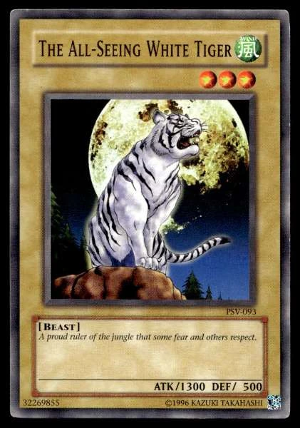 The All-Seeing White Tiger - Pharaoh's Servant #PSV-093