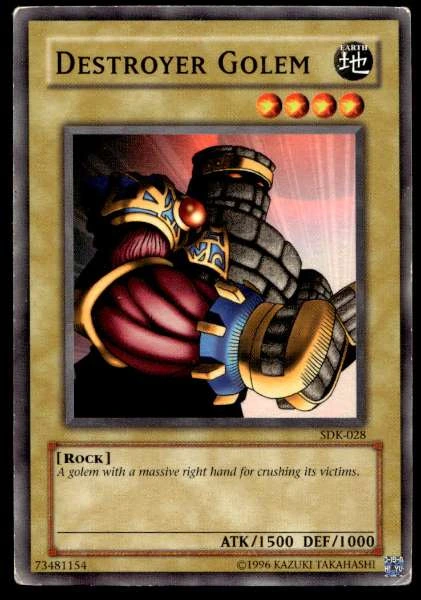Destroyer Golem - Starter Deck: Kaiba #SDK-028