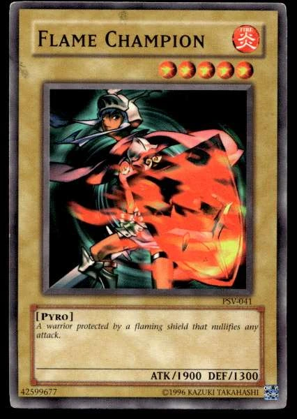 Flame Champion - Pharaoh's Servant #PSV-041