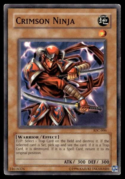 Crimson Ninja - Invasion of Chaos #IOC-006