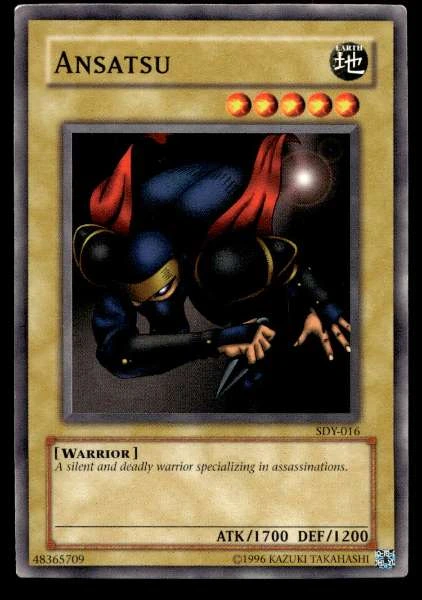 Ansatsu - Starter Deck: Yugi #SDY-016