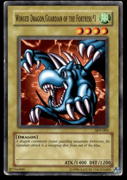 Winged Dragon, Guardian of the Fortress #1 - Starter Deck: Yugi #SDY-003