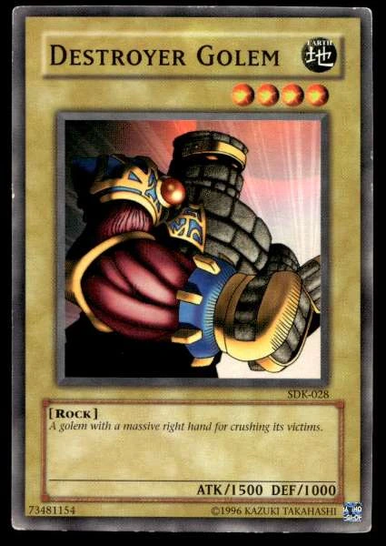 Destroyer Golem - Starter Deck: Kaiba #SDK-028