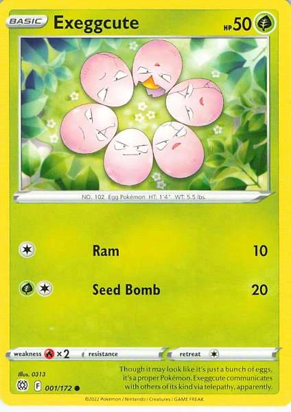 Exeggcute - Brilliant Stars #001/172