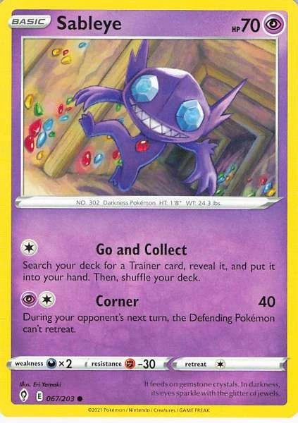 Sableye - Evolving Skies #067/203