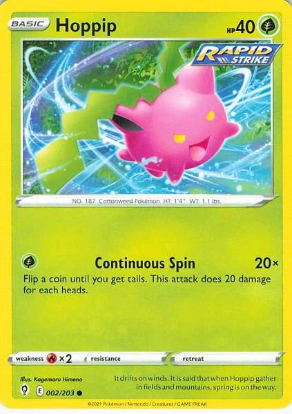 Hoppip - Evolving Skies #002/203