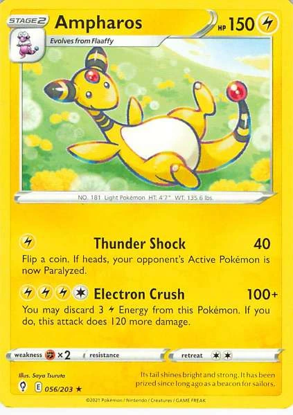 Ampharos - Evolving Skies #056/203