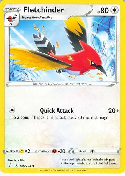 Fletchinder - Evolving Skies #139/203