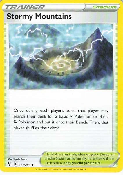 Stormy Mountains - Evolving Skies #161/203