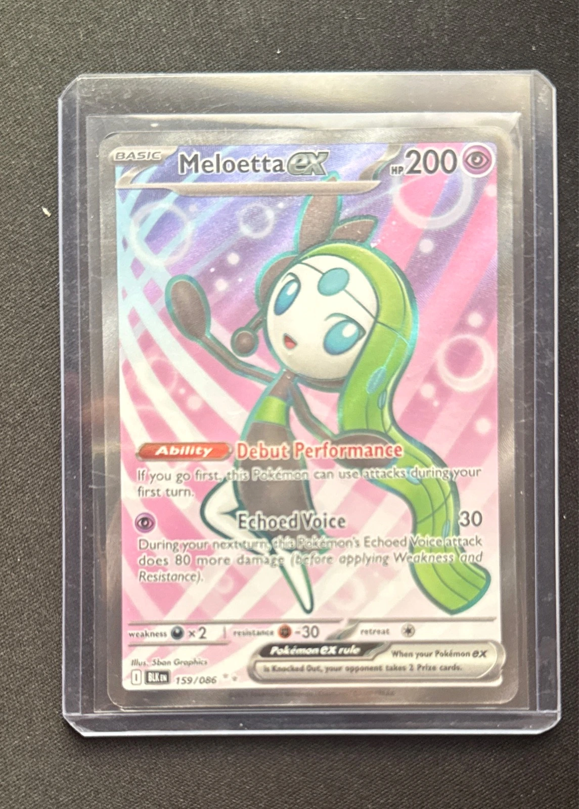 Meloetta ex - Stellar Crown #159/086