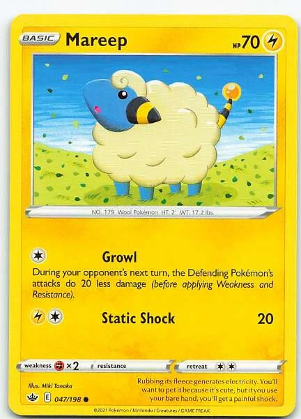 Mareep - Chilling Reign #047/198