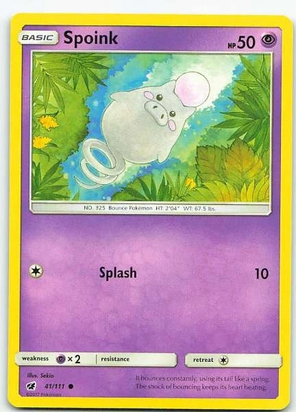 Spoink - Crimson Invasion #41/111